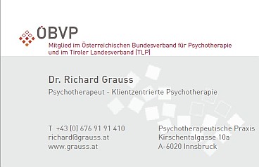 Visitenkarte Dr. Grauss